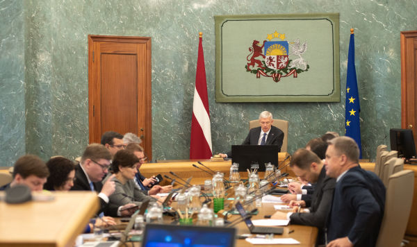 Заседание кабинетов министров Латвии