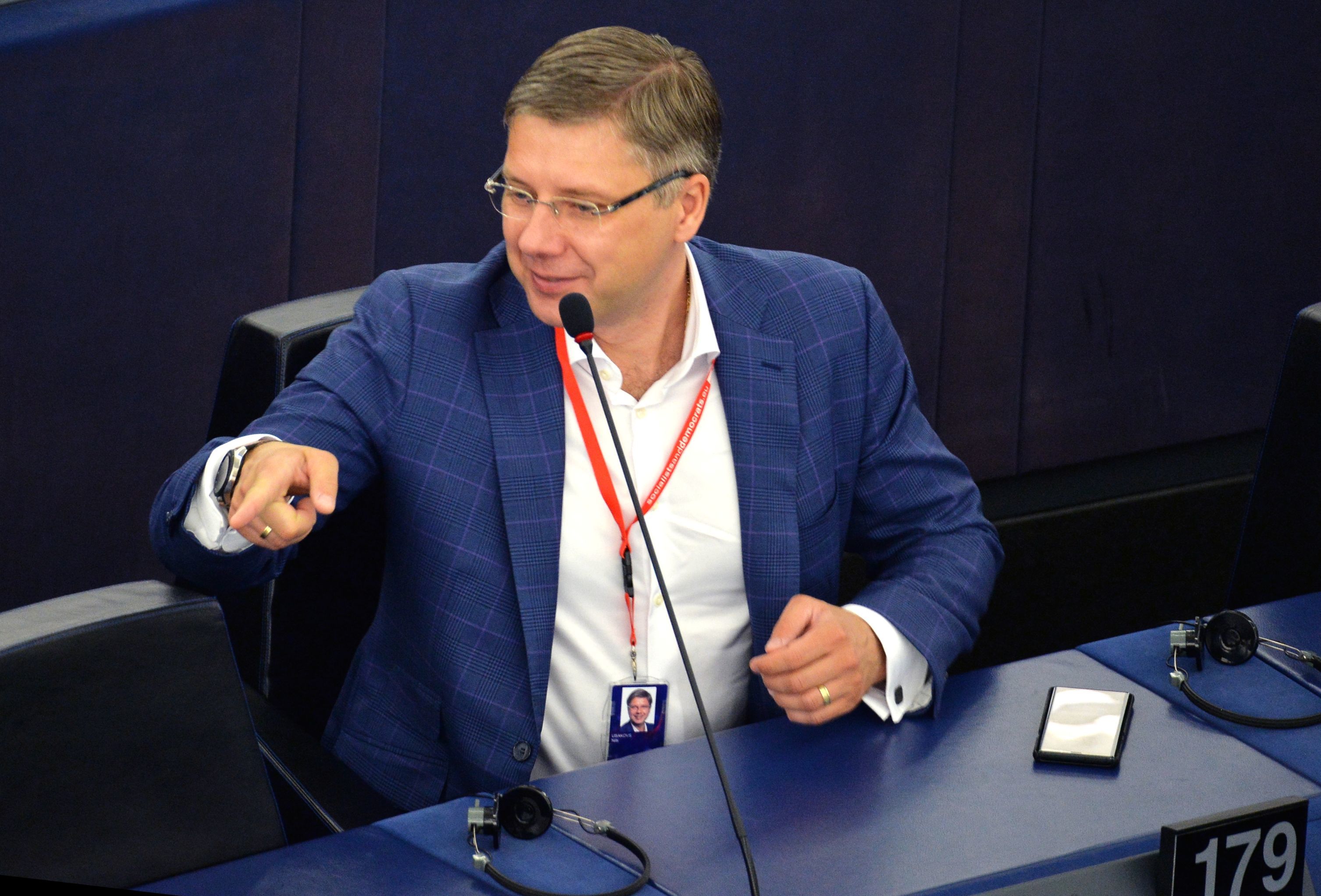Нил Ушаков на первой сессии нового Европейского парламента в Страсбурге