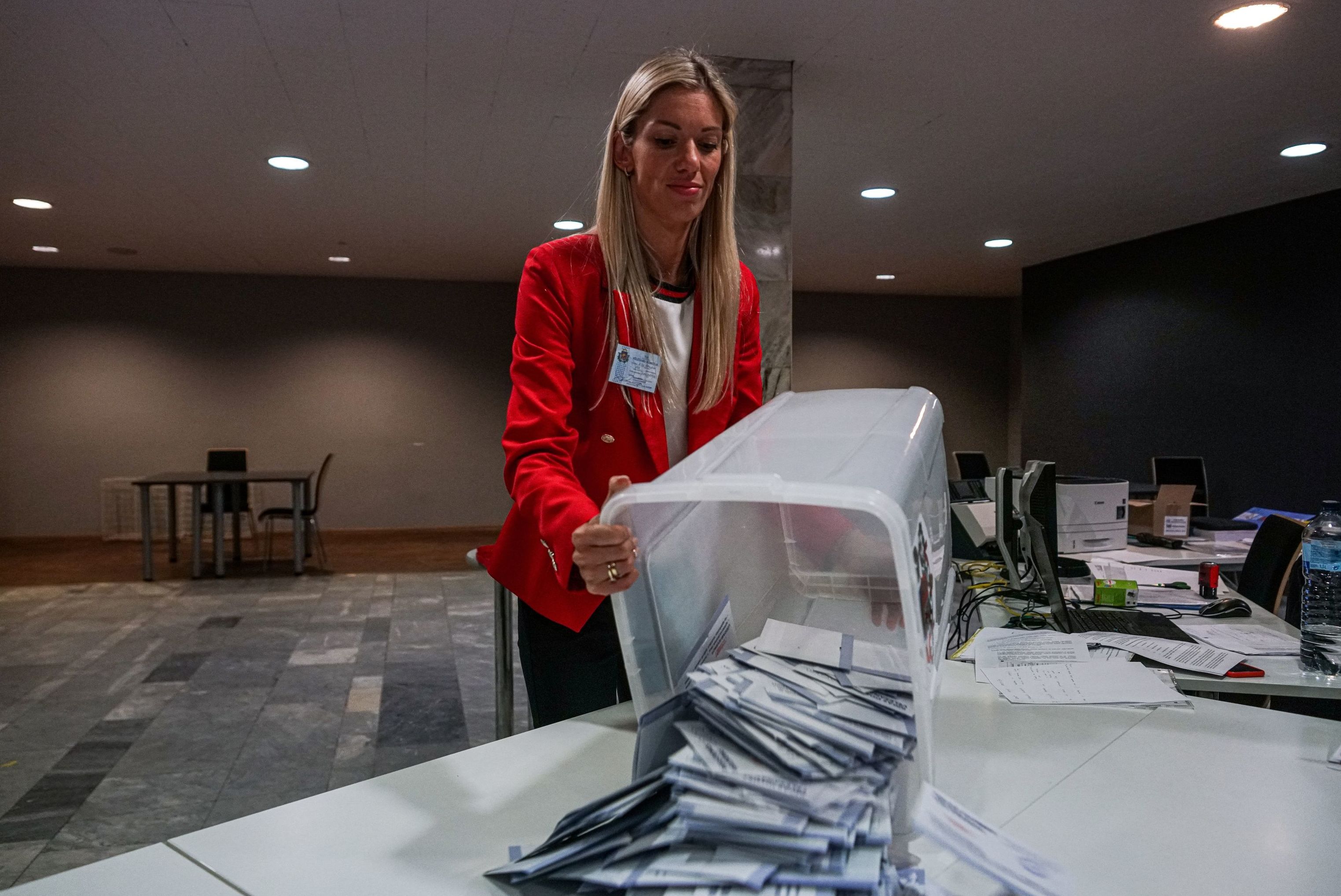 Подсчет голосов на выборах в городскую думу Риги, 29 августа 2020