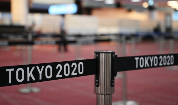 Аэропорт Ханеда в Токио, куда прибывают спортсмены для участия в Олимпиаде