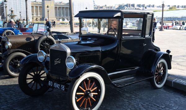 Ford Model T 1926 года выпуска на выставке в Париже, 2018 год