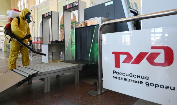 Дезинфекция Рижского вокзала в Москве