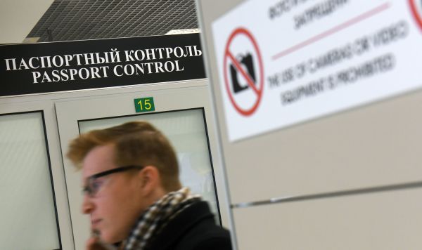 Зона паспортного контроля международного аэропорта "Казань"