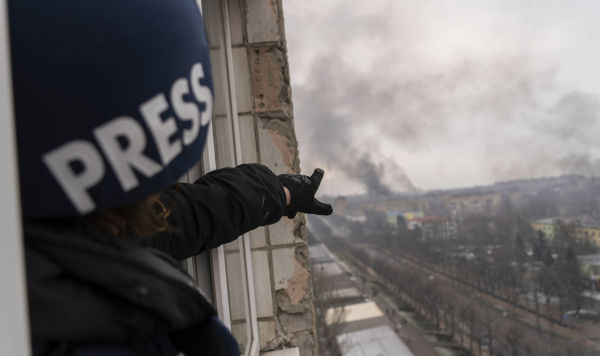 Журналист во время спецоперации на Украине