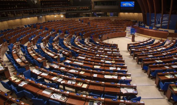 Зал заседаний Парламентской ассамблеи Совета Европы (ПАСЕ)
