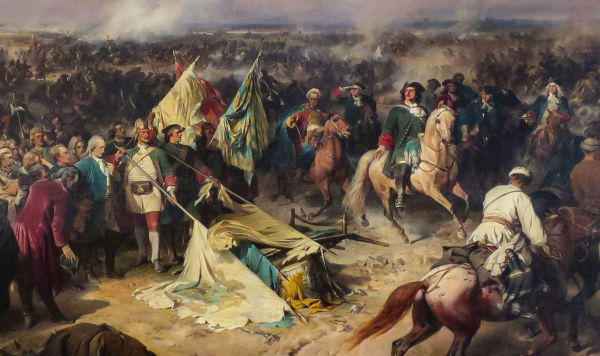 Картина «Полтавская победа» художника Александра Коцебу