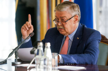 Посол России в Латвии Евгений Лукьянов
