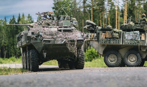 Международные военные учения Saber Strike в Латвии