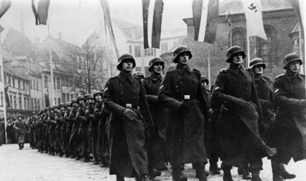 Парад Латышского легиона СС, Рига Парад Латышского легиона СС, Рига