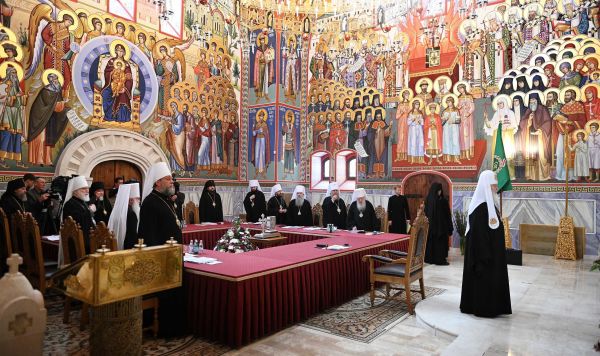 Заседание Священного Синода РПЦ
