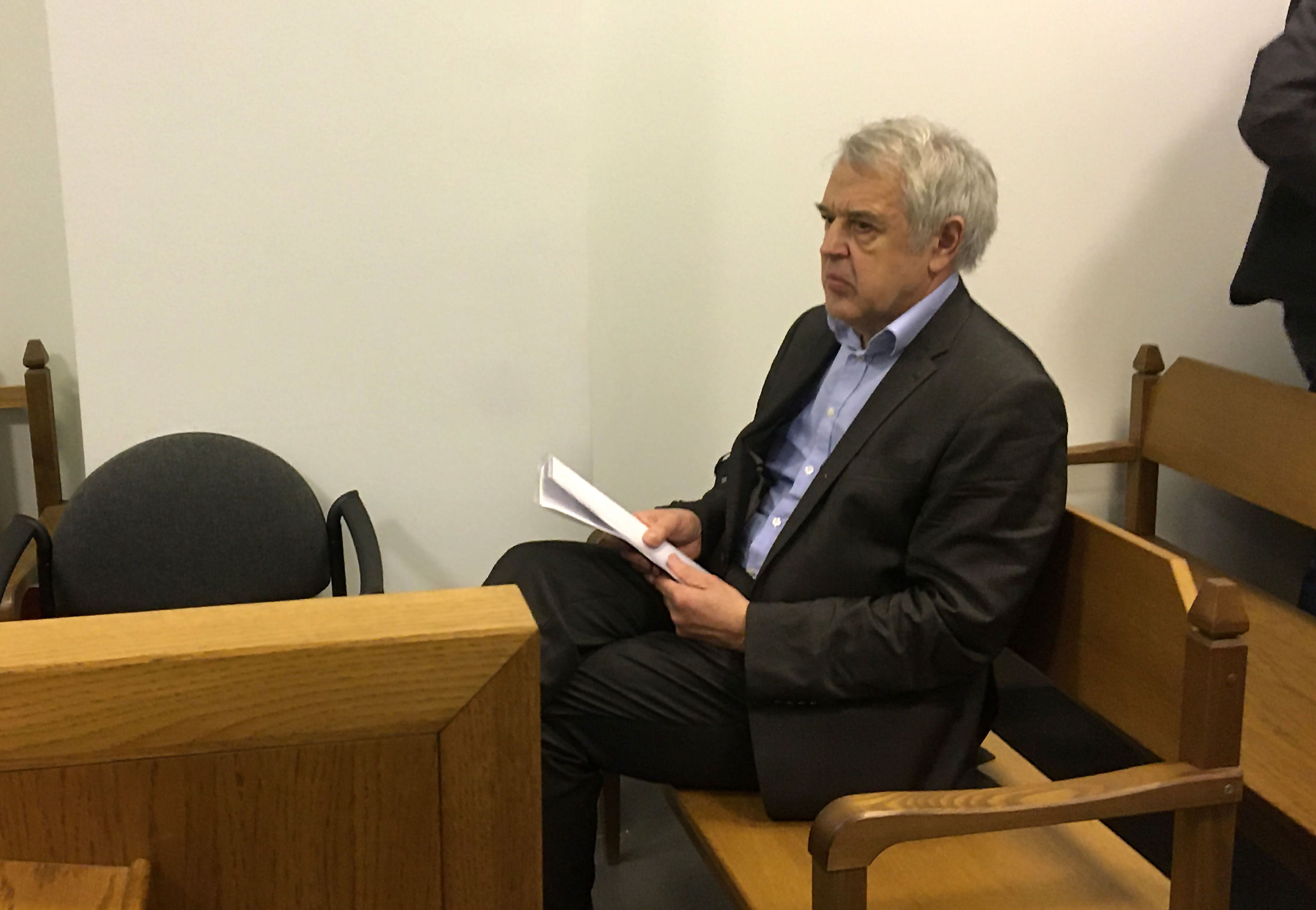 Александр Гапоненко в зале суда, 11 ноября 2019