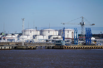 Нефтеналивные терминалы в Вентспилсском свободном порту