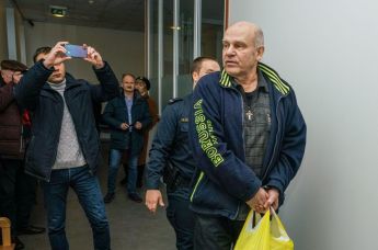 Олег Бурак в Суде Видземского предместья Риги