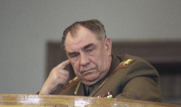 Министр обороны Маршал Советского Союза Дмитрий Тимофеевич Язов