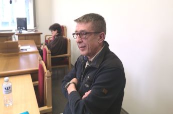 Журналист Юрий Алексеев на заседании суда