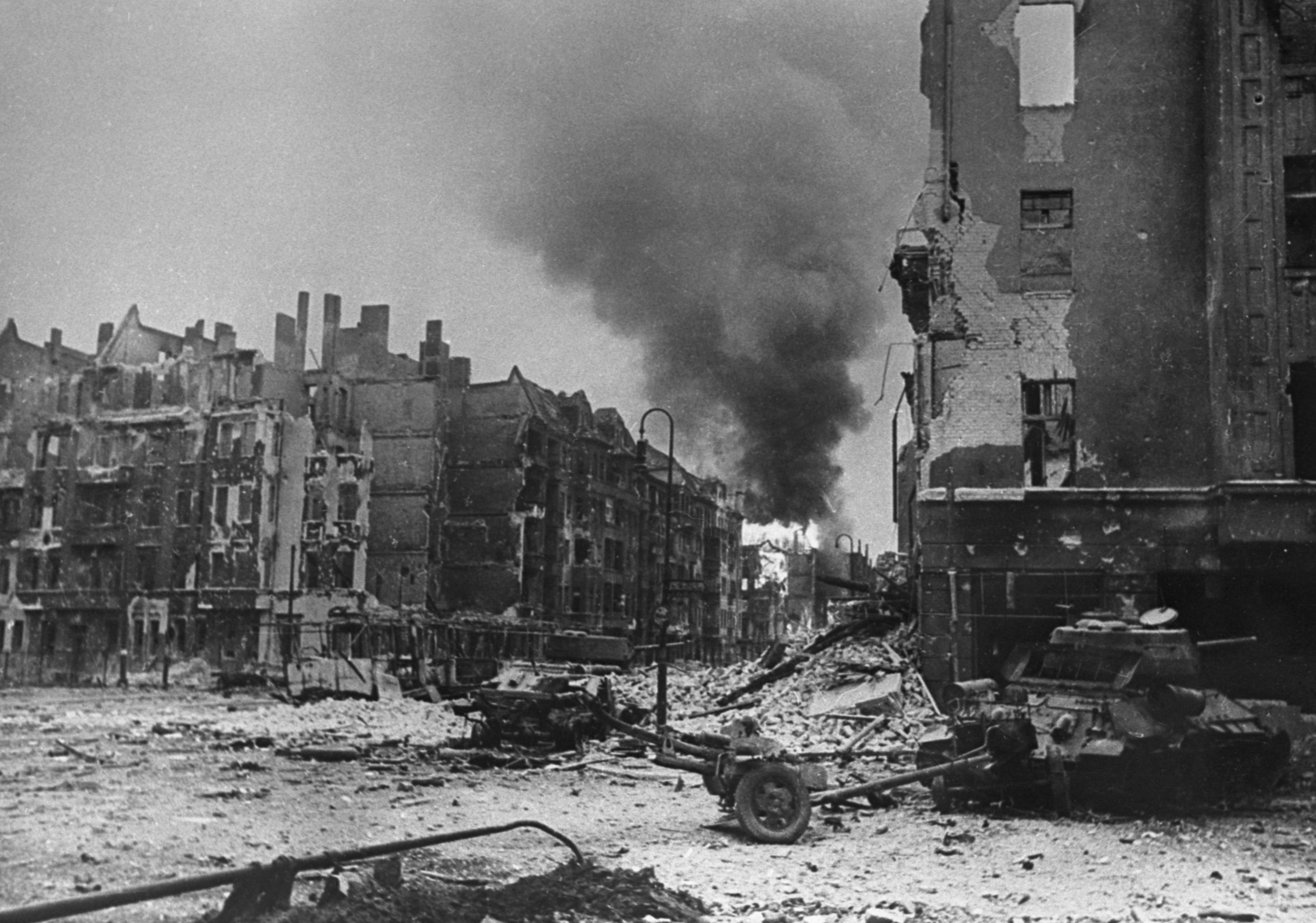 Апрель-май 1945 года. Бои на улицах Берлина