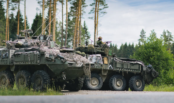 Международные военные учения Saber Strike в Латвии