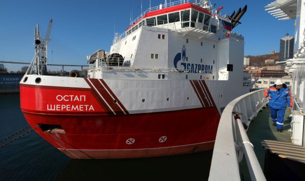 Новое судно "Остап Шеремета" для работ с плавучими полупогружными буровыми установками