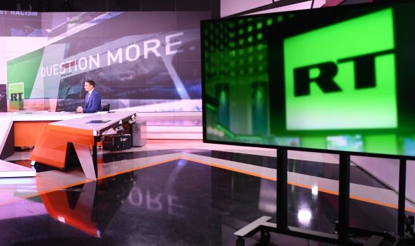 Офис телеканала RT в Москве