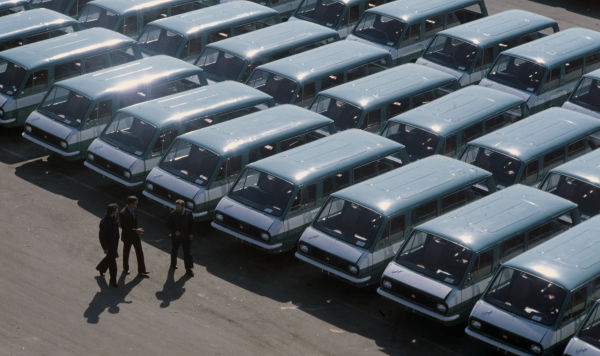 Микроавтобусы Рижского автозавода, предназначенные для "Олимпиады-80"