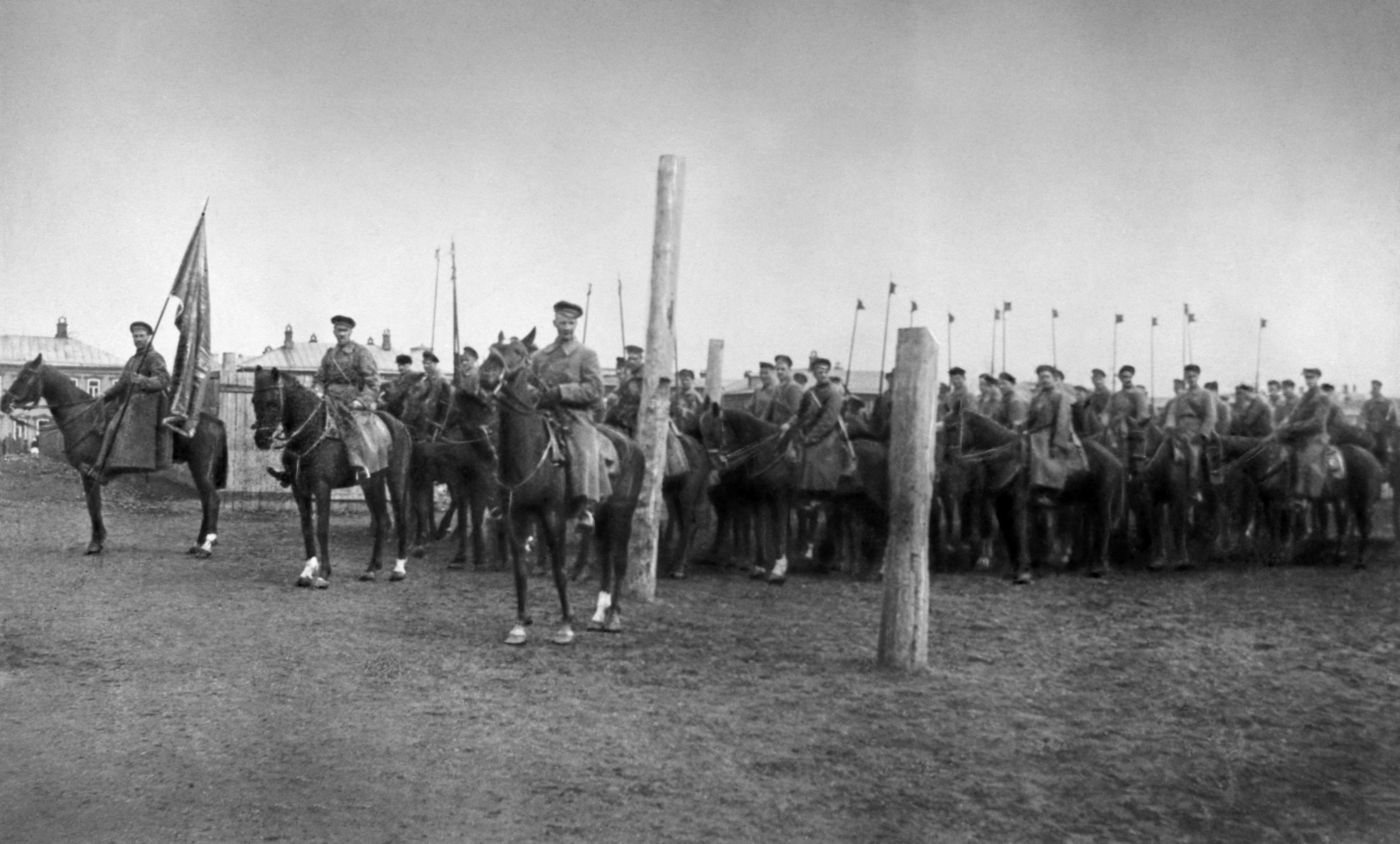 Латышские стрелки I бригады. 8 - 9 июля 1918 года