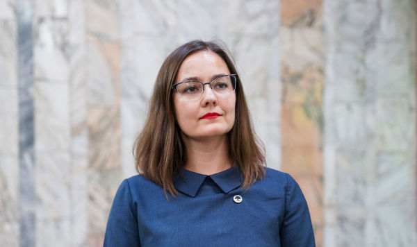 Кандидат в мэры Риги от партии "Новая консервативная партия" Линда Озола