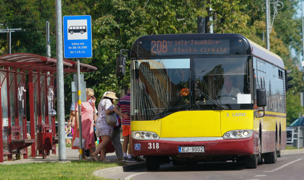 Автобус в Даугавпилсе