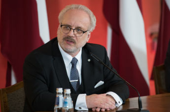 Президент Латвии Эгилс Левитс