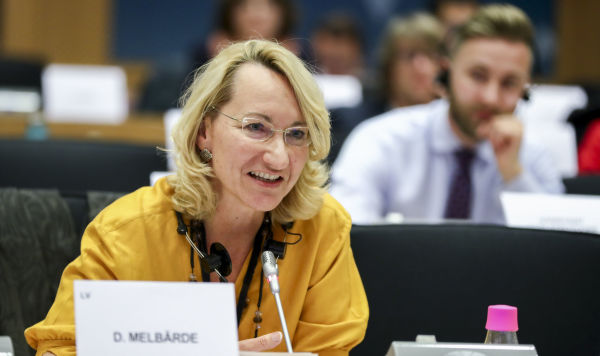 Депутат Европарламента от Латвии Даце Мелбарде