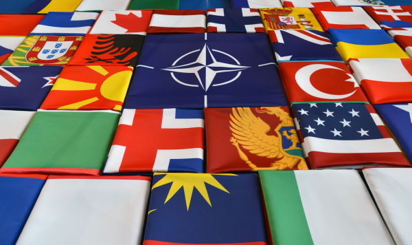 Флаги стран и НАТО