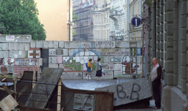 Латвия. 1991 год. Архивное фото