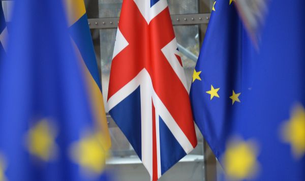 Флаг Великобритании на саммите ЕС