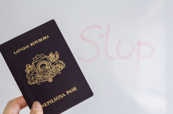 Паспорт негражданина Латвии 