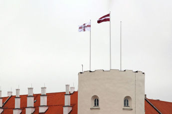 Флаги на Рижском замке