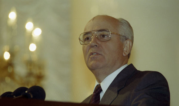 Первый и последний президент СССР Михаил Сергеевич Горбачев