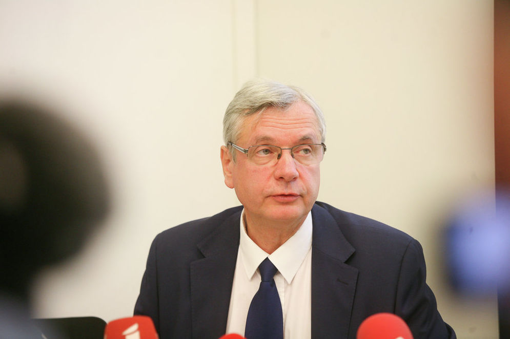 Министр образования и науки Латвии Карлис Шадурскис.