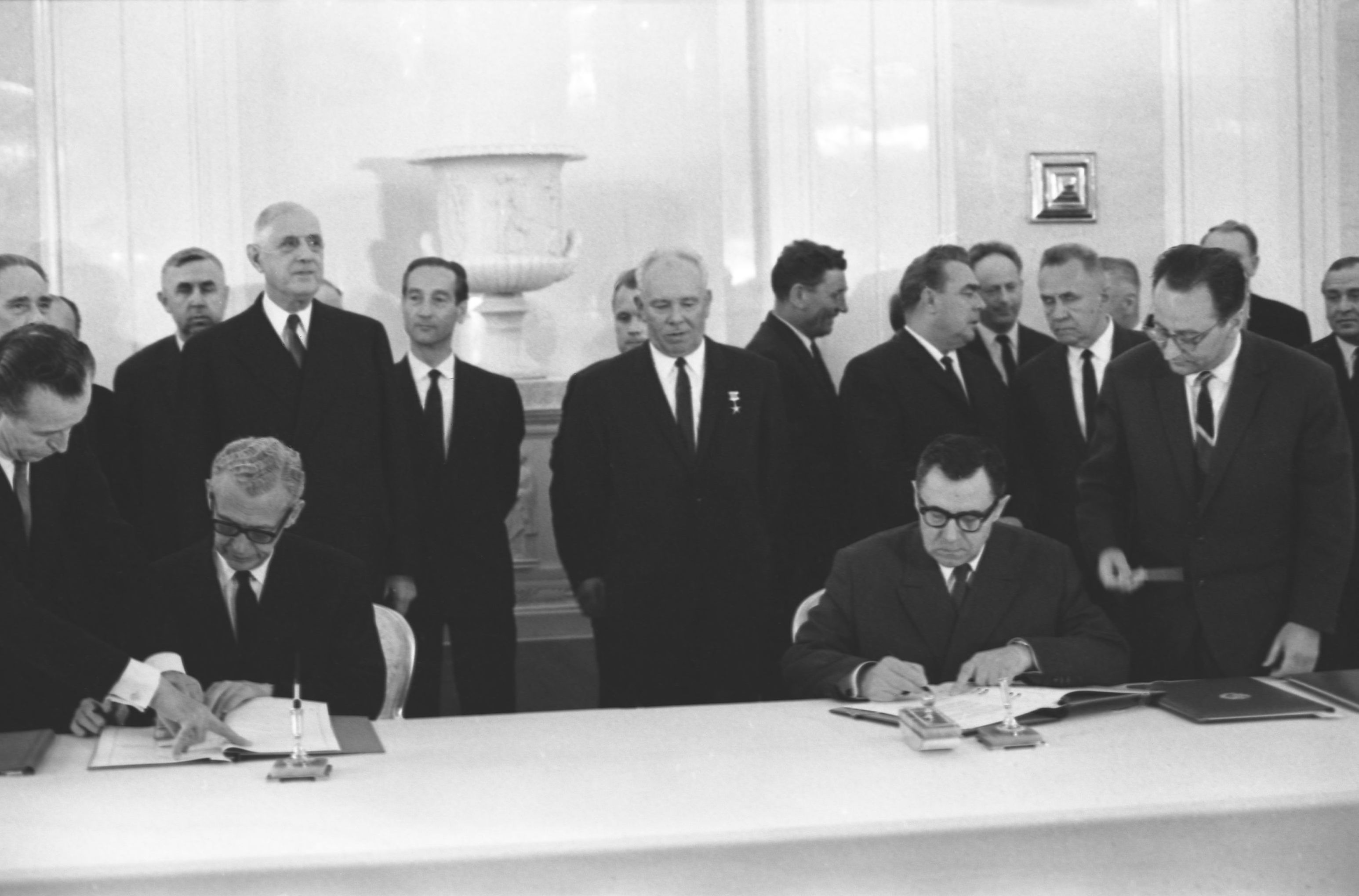 Визит Президента Франции Шарля де Голля в СССР. Июнь 1966 года.