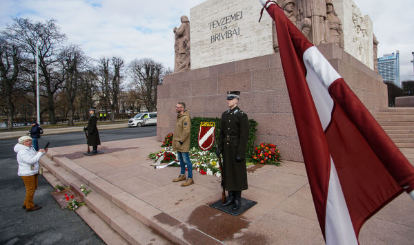 День памяти латышских легионеров "Ваффен СС" в Риге, 16 марта 2021