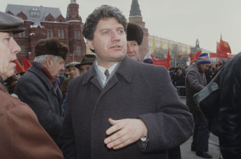 Депутат Верховного Совета СССР и Латвийской ССР Виктор Алкснис