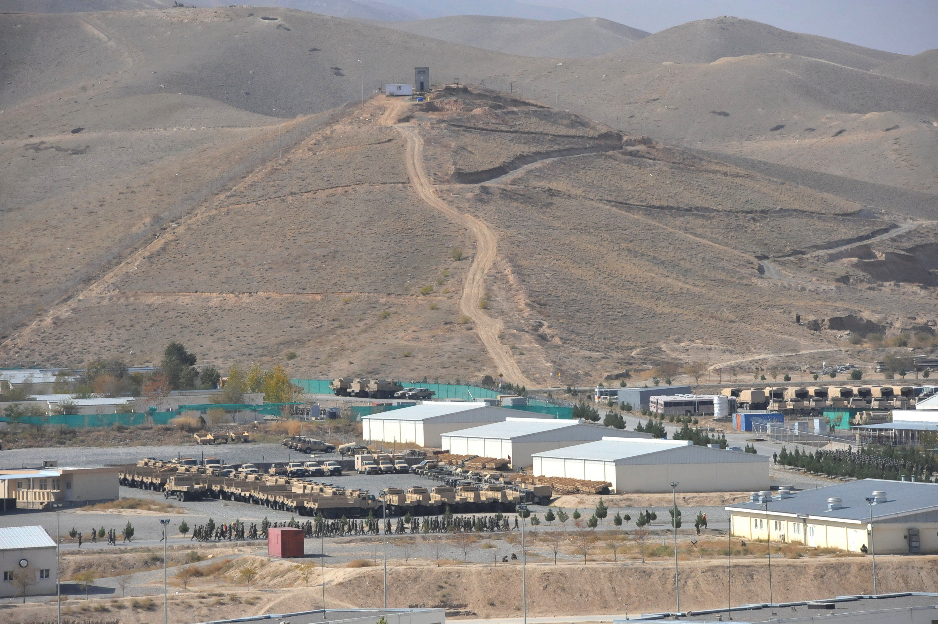 Военная база НАТО в Кабуле. Исламская Республика Афганистан.