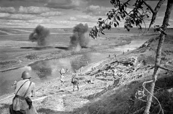  Переправа через водный рубеж под Ржевом, Северо-Западный фронт, 1942 год