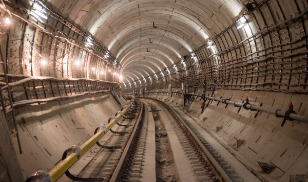 Тоннель Московского метрополитена