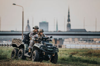 Военные учения Namejs 2020 в Риге