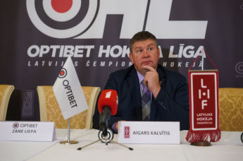 Айгарс Калвитис, президент Латвийской федерации хоккея