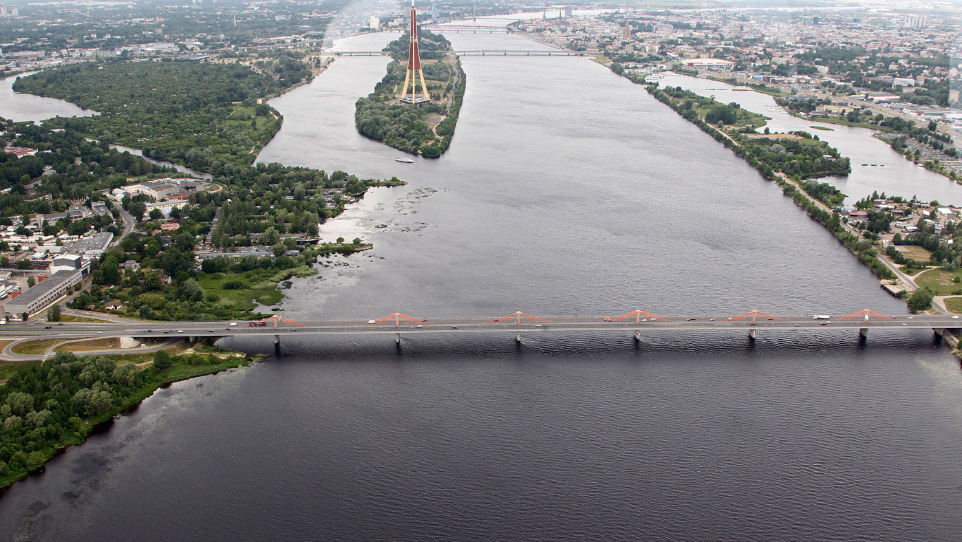 Панорама Риги, Южный мост