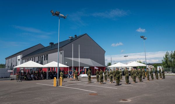 Многонациональный штаб вооруженных сил Канады в Латвии