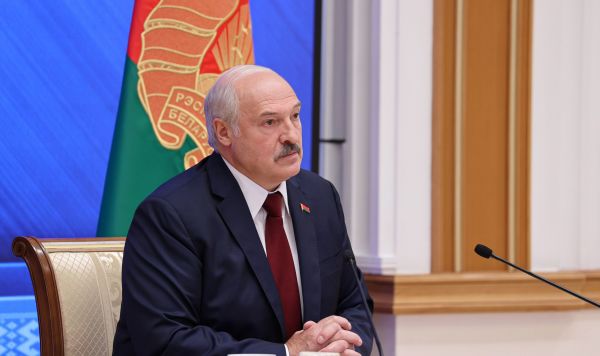 Президент Белоруссии Александр Лукашенко во время пресс-конференции "Большой разговор", 9 августа 2021
