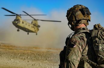 Американский военный на юго-востоке Афганистана