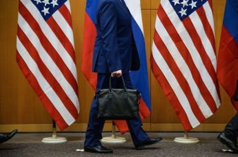 Участник двусторонних переговоров по безопасности между США и Россией в Женеве