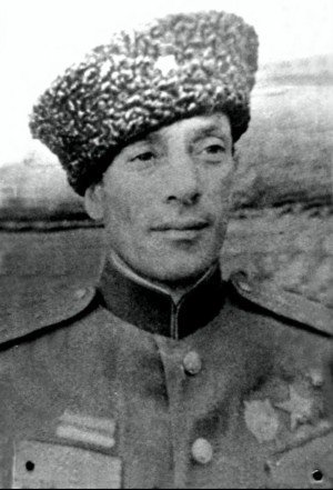Полковник И. М. Подберезин, 1942 г. Западный фронт.